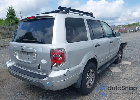 2004 Honda Pilot Exl from USA, damaged, VIN 2HKYF18524H532480